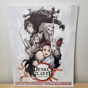 BOOK Demon Slayer How To Draw Characters (paperback)